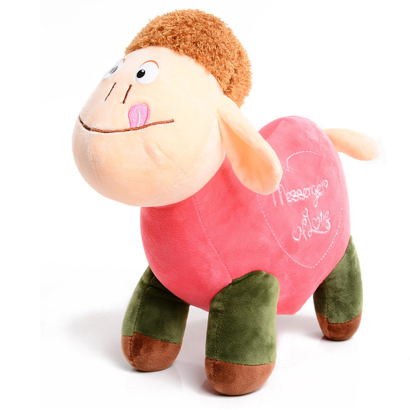 2015 Lovely Plush Soft Stuffed Goat Toy