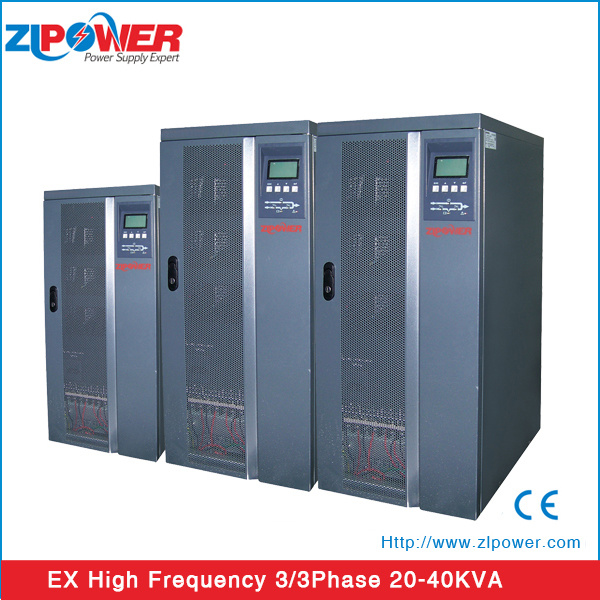 High Frequency Pure Sine Wave Three Phase Online UPS 10-80kVA