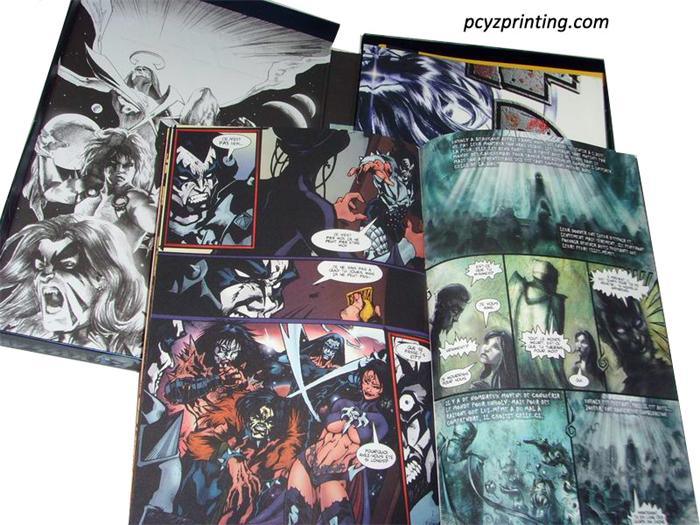 Cheap Comic Book Publishing with Fine Packing Box (FSC, BSCI)