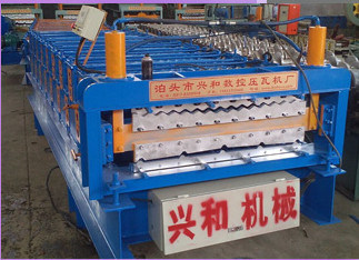 Trapezoid Profile Roof Panel Rolling Forming Machinery