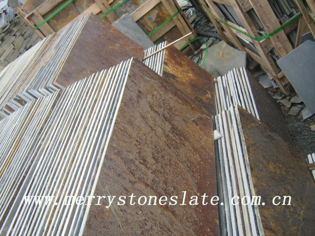 Natural Rusty Flooring Slate Tiles 2