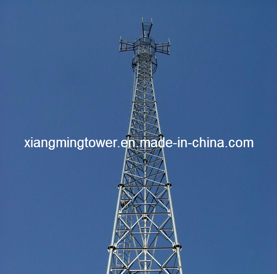 GSM Antenna Telecommunication Steel Pipe Tower