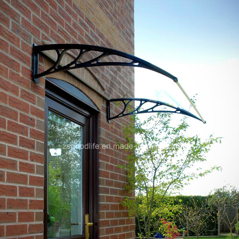 High Quality Outdoor Polycarboante Awning for Single Front Door