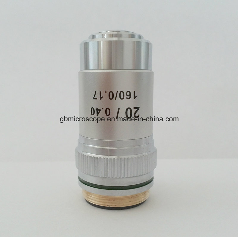 Frosted Shell 45mm DIN Achromatic 20X Microscope Objective Lens