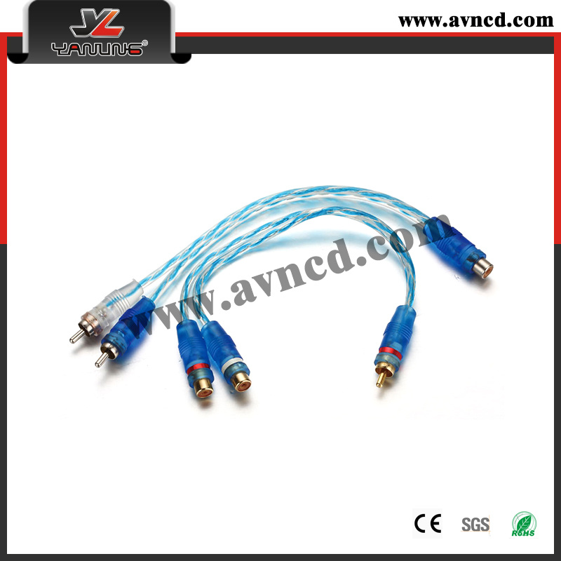 Audio Cable/Y-RCA Cable/Car Audio Wire (Y-054)