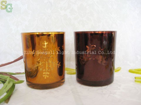 Glass Candle Holder(SG-CC2445)