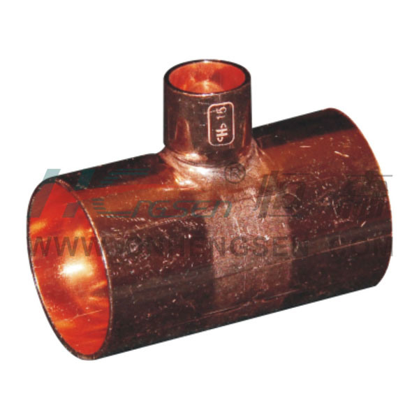 Special Tee/Reducing Tee (1 port outside diameter, 2 ports inside diameter) Copper Fitting Pipe Fitting Air Conditioner Parts Refrigeration Parts Plumbing Parts