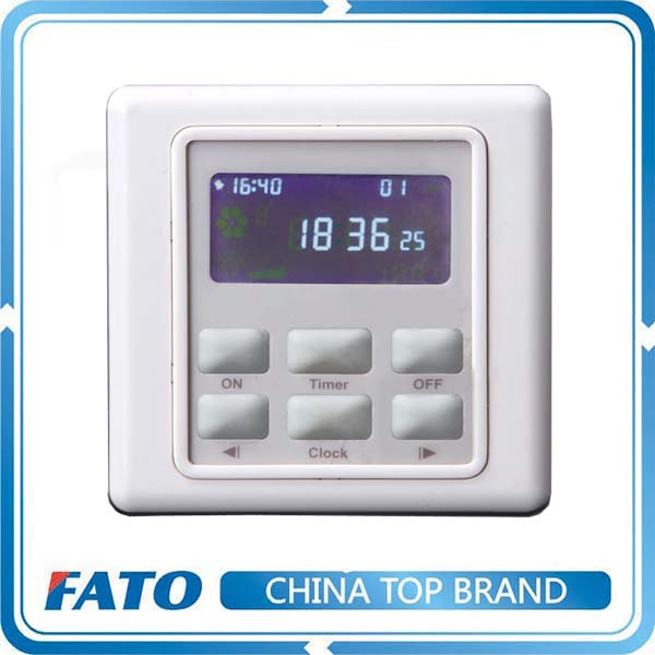 Multiple Settings Timer Switch with LCD Display