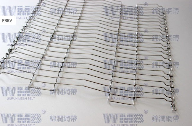 Ss304 Roller Chain Wire Ring Belt