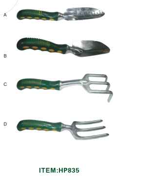 4 PCS Aluminium Alloy Hand Garden Tools with Comfortable Handle