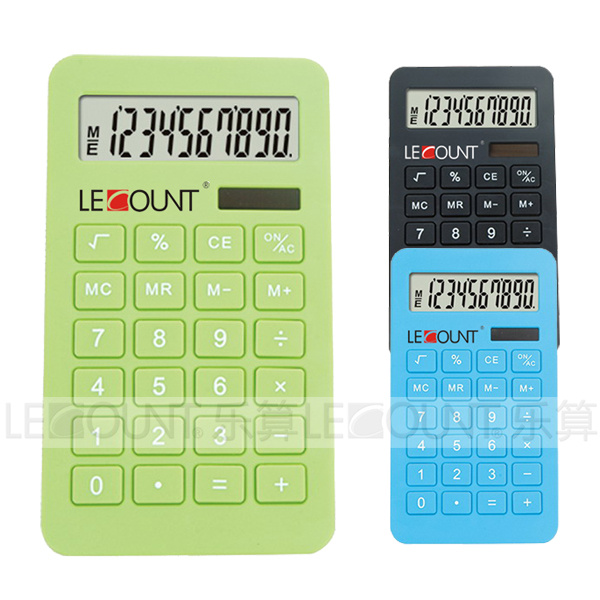 10 Digits Corn Plastic Desktop Calculator with Various Optional Colors (LC263PLA)
