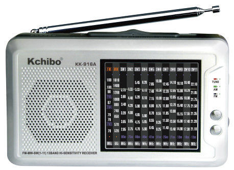 Kchibo Kk-916A FM/MW/Sw1-11 13 Radio with Kchibo