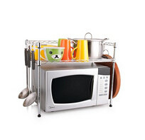 Household Kitchen Microwave Oven Metal Rack