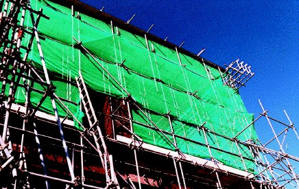Fire Retardant Plastic Industrial Protective Debris Netting Safety Nets for Bridges Building Construction Scaffolding Anti Dust Nets