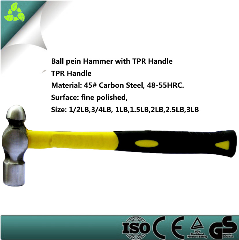 Ballpein Hammer with TPR Handle
