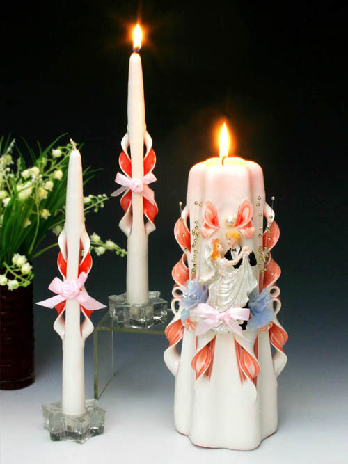 OEM New Design Candle with Deer Reliefs