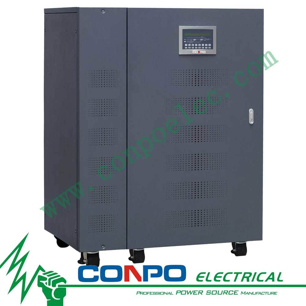 Ht-100kVA Three Phase (3: 3) Online Industry Low Frequency UPS