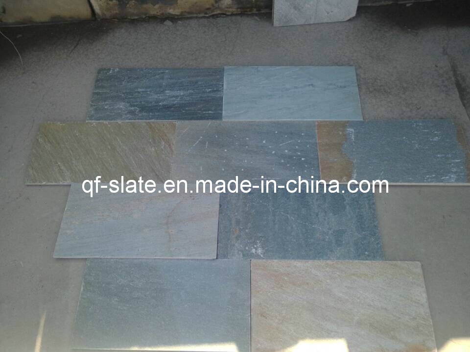 Chinese Hebei Mixed Color Slate for Interior/Exterior Decorative Stone