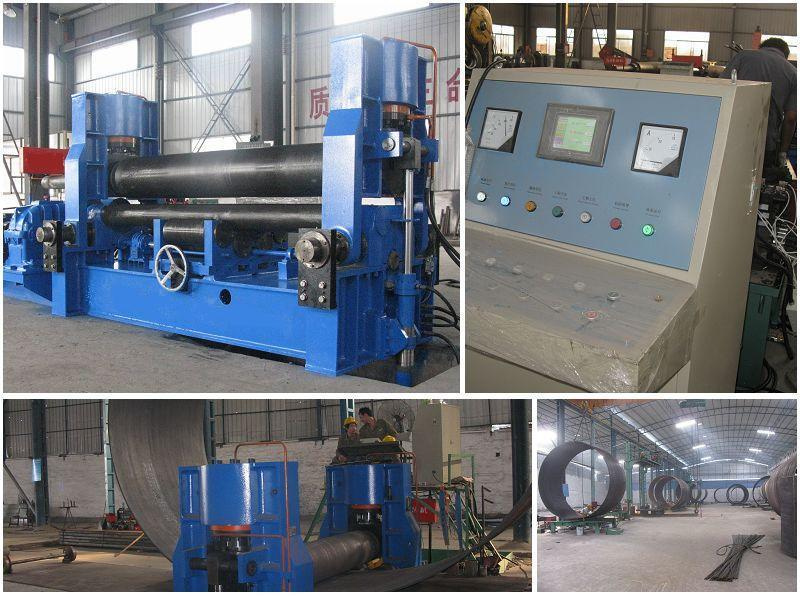 up Roller Universal Rolling Machine with Pre-Bending (W11S 40X2000)