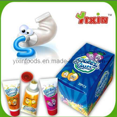 Toothpaste Chewing Gum