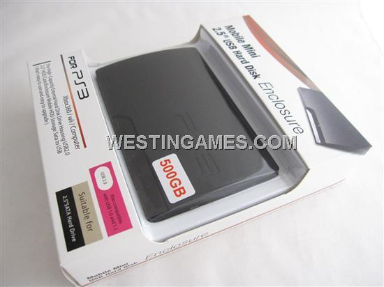 500g/GB External HDD Hard Disk for PS3 / xBox360 /Wii/ PC