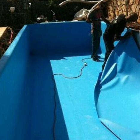 PVC Waterproof Membrane for Roof/Basement/Pool/Pond with ISO (1.2mm /1.5mm/ 2.0mm)
