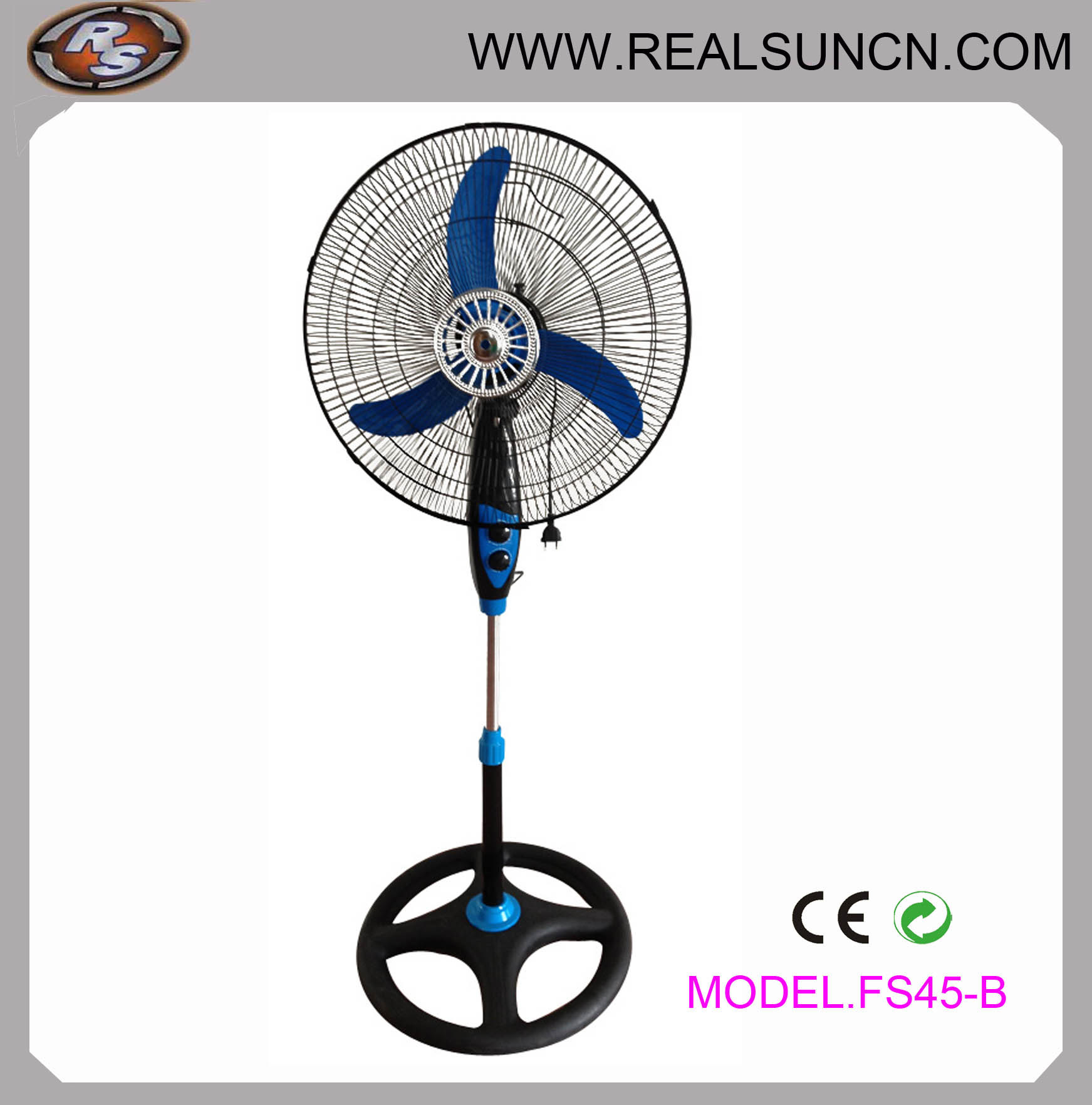 Electrical Industrial Fan with Horn Blade