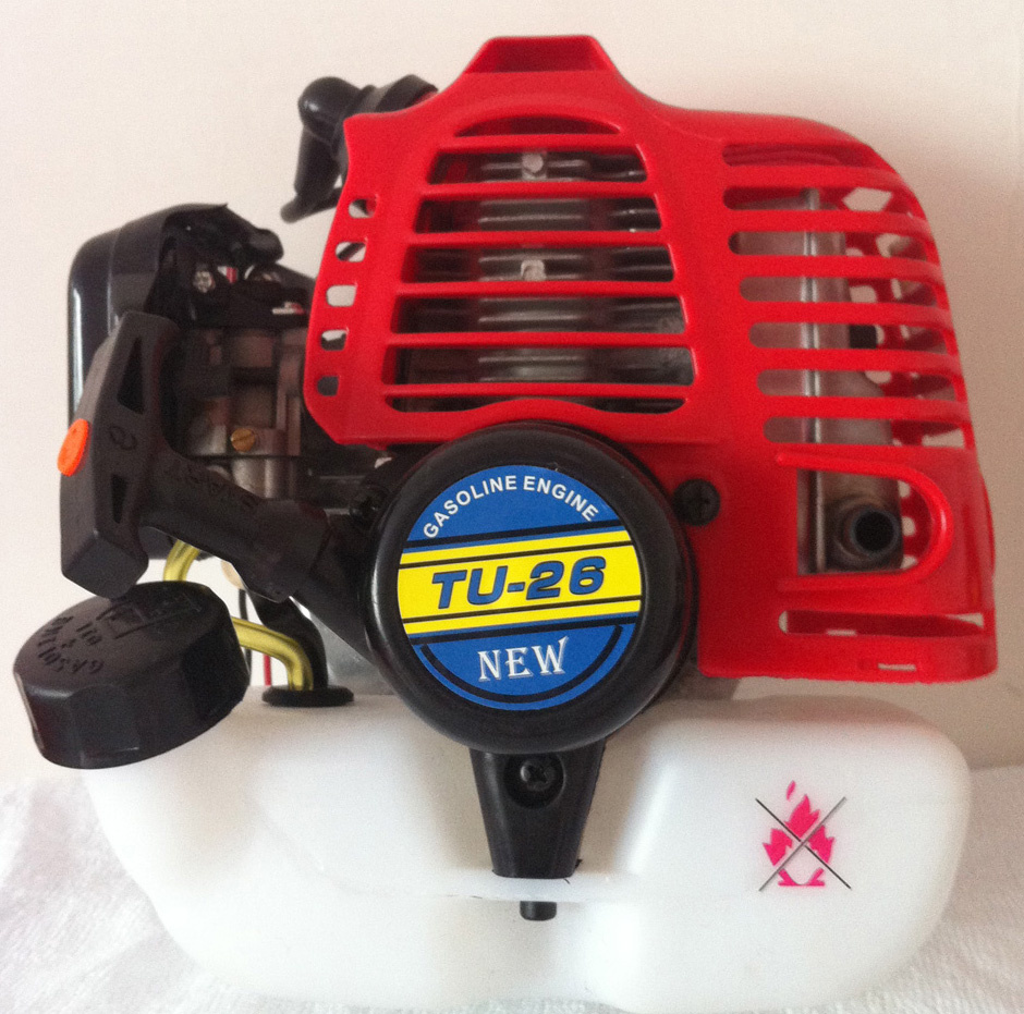 Gasoline Engine with 2 Stroke TU26 Engine