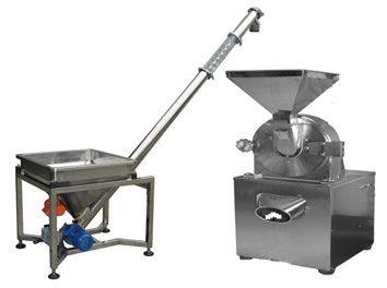 Bean Grinding Machine with Feeder