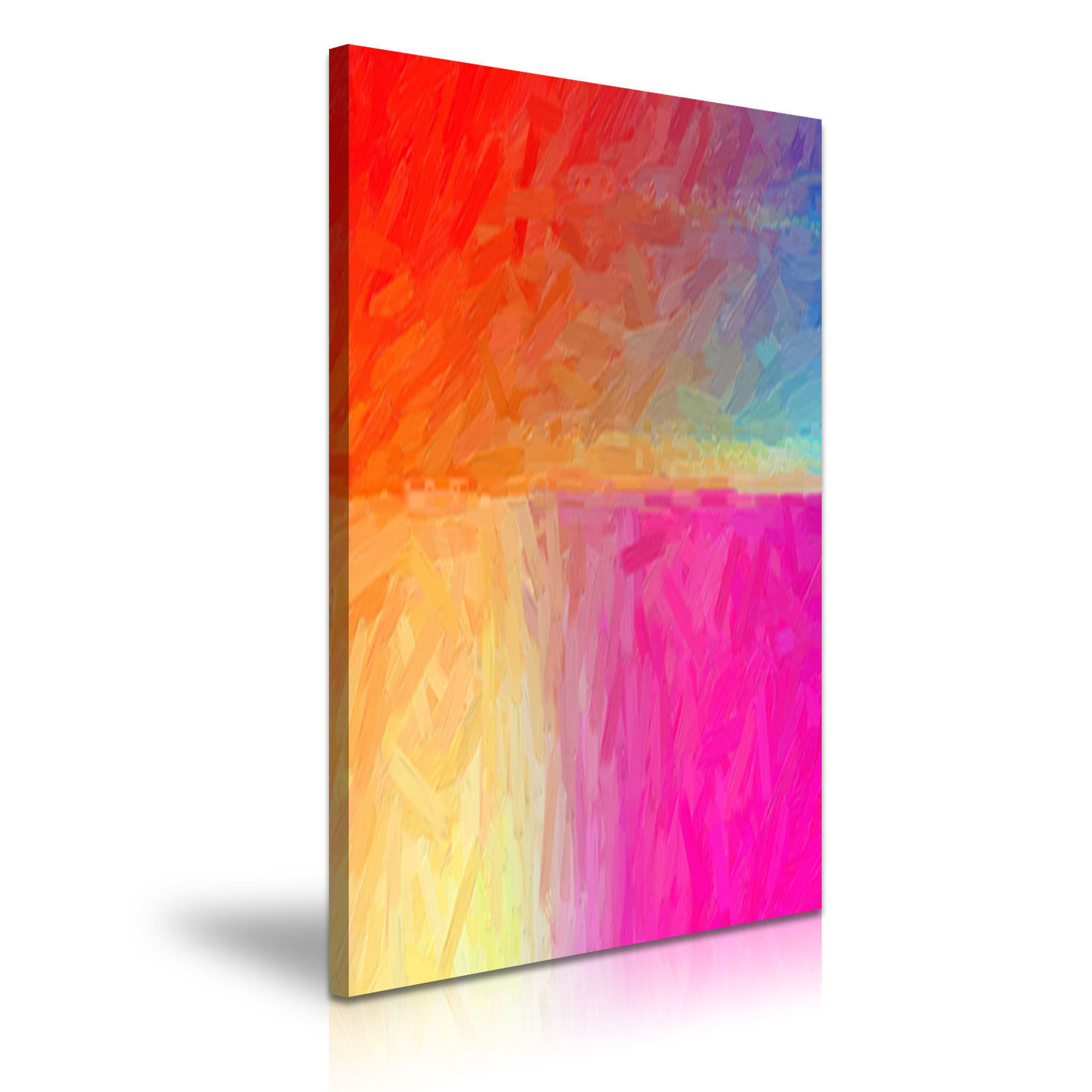 Color Is Bright Modern Painting Giclee Print Wall Art