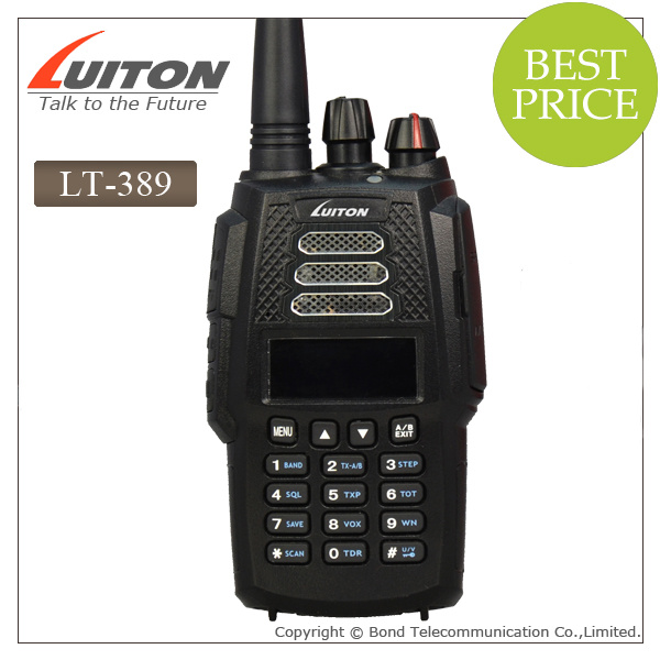 Two Way Radio Dual Band Dual Display Lt-389 Walkie Talkie