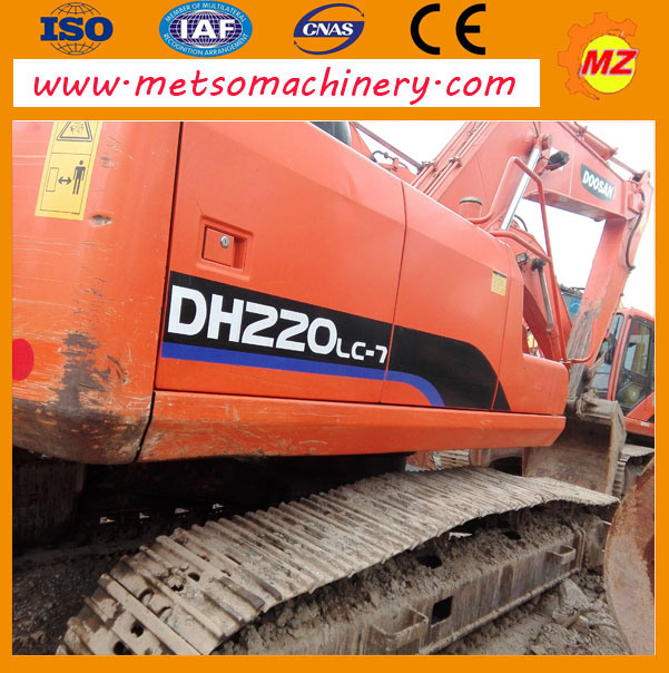 Used Daewoo Hydraulic Crawler Excavator (DH220LC)