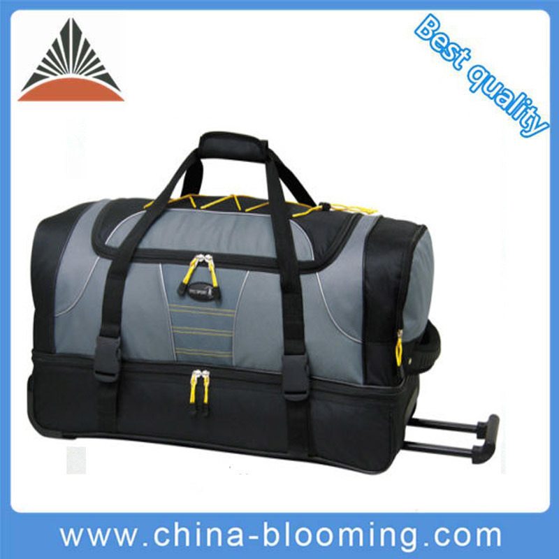 Large Travel Sports Outdoor Gym Traveling Trolley Luggage Bag