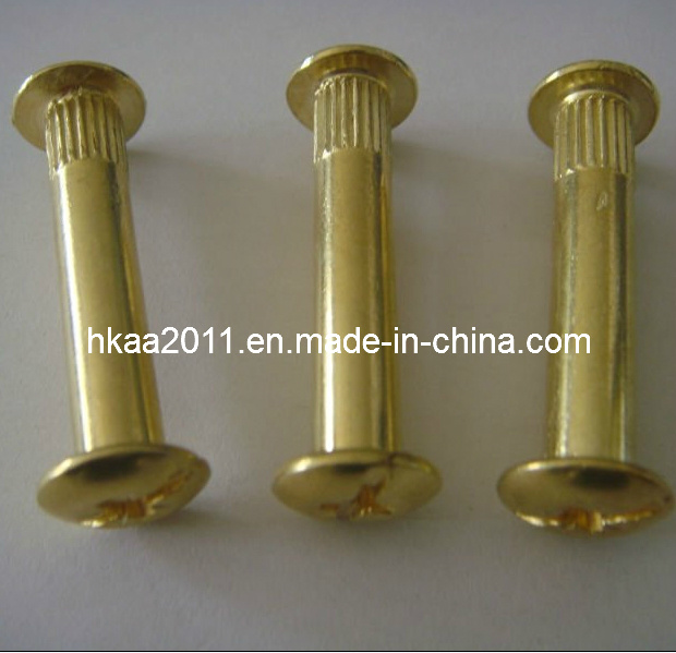 Brass Male and Female Furniture Connecting Screws Bolt Assembly