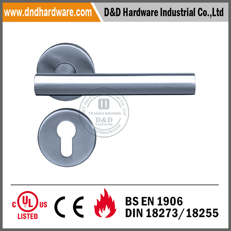 SUS 304 Hollow Lever Handles for Europe with En1906