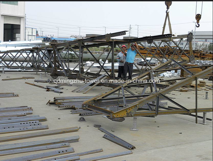 High Voltage Power Transmission Line Lattice Tower