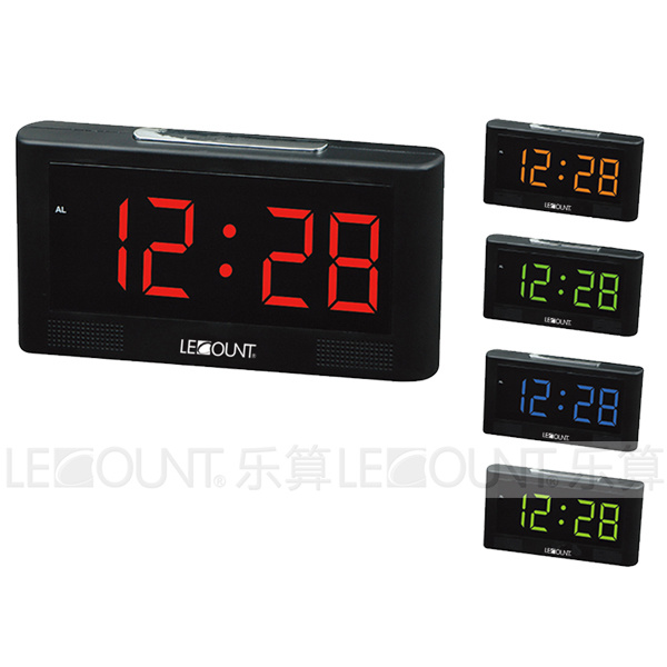 ABS Digital LED Desk Clock with Alarm Function (LC3010)