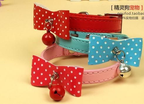 Fashion Bowknot Pet Dog&Cat Collar of Pet Products