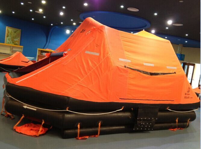 2015 Manufacture Life Raft with 25 Persons Solas Approved Lifesaving Equipment