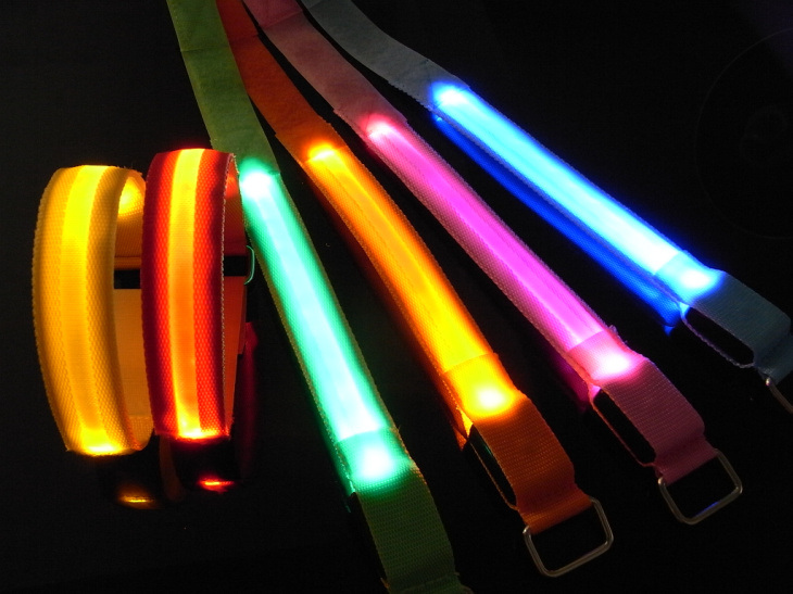 LED Flashing Arm Belt, Outdoor Sport/Party/Event LED Armband