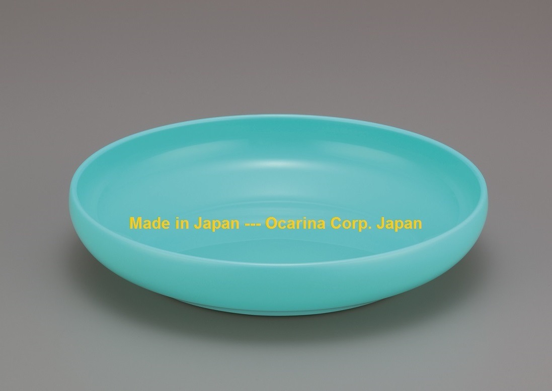 Plastic Dinner Dish Tableware 20 Cm Diameter-Blue (Model. 1183)