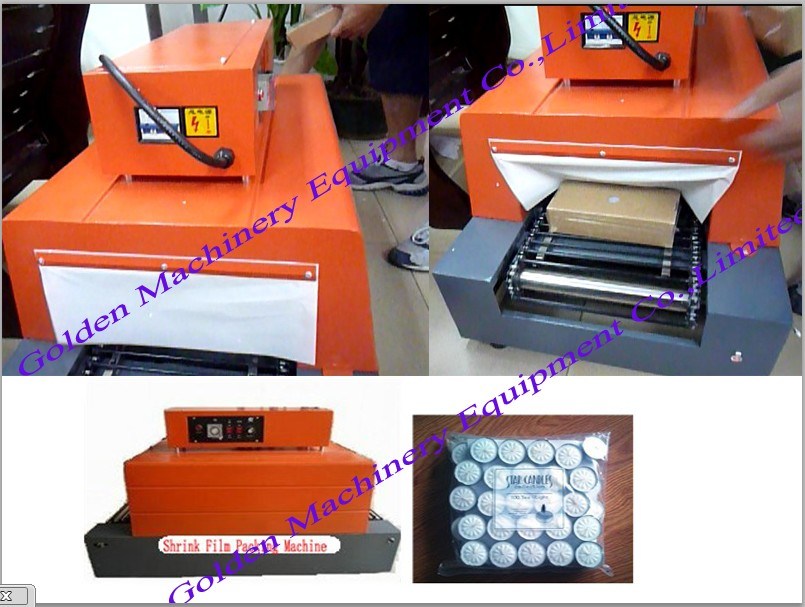 Semi-Automatic Heat Shrink Wrapper Packaging Machinery