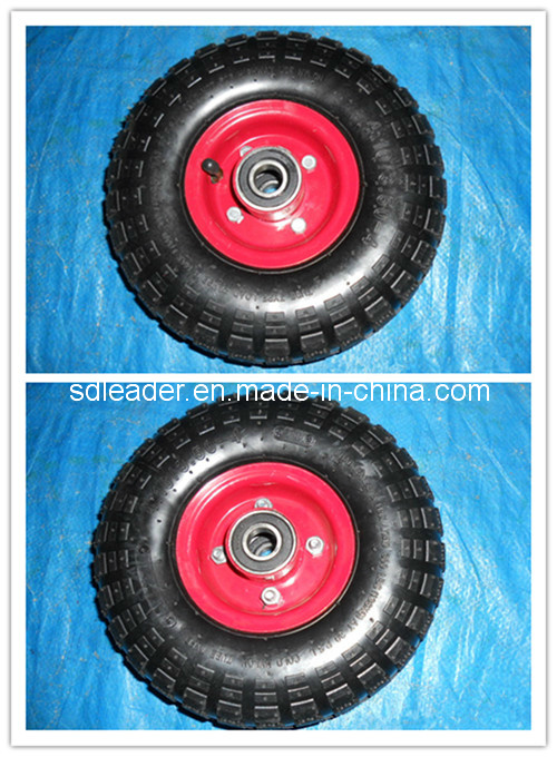 Steel Rim Pneumatic Rubber Wheel (PR1800-2)