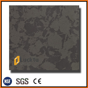 Grey Color Marble Pattern Quartz Stone for Countertop