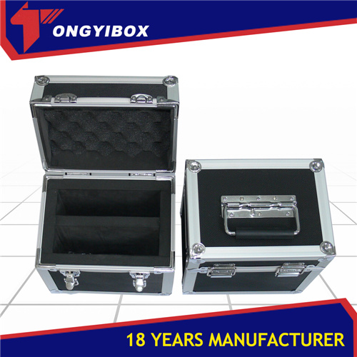 Aluminum Barber Tool Case with Drawers