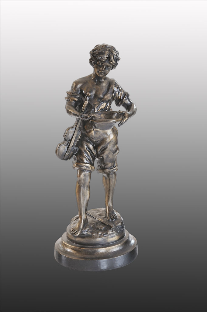 French Bronze Sculpture 3104 (can be used as lamp base)