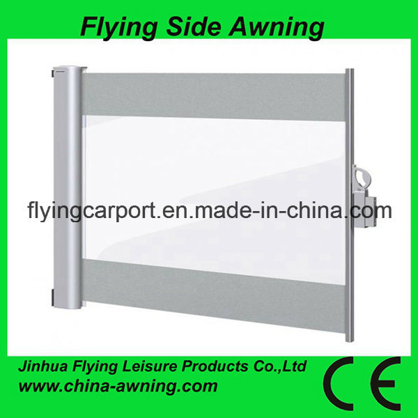 New Design Aluminum Wind Rain Protection Side Awnings