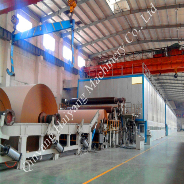 High Quality Waste Carton Recycling Machine to Produce Flute Paper