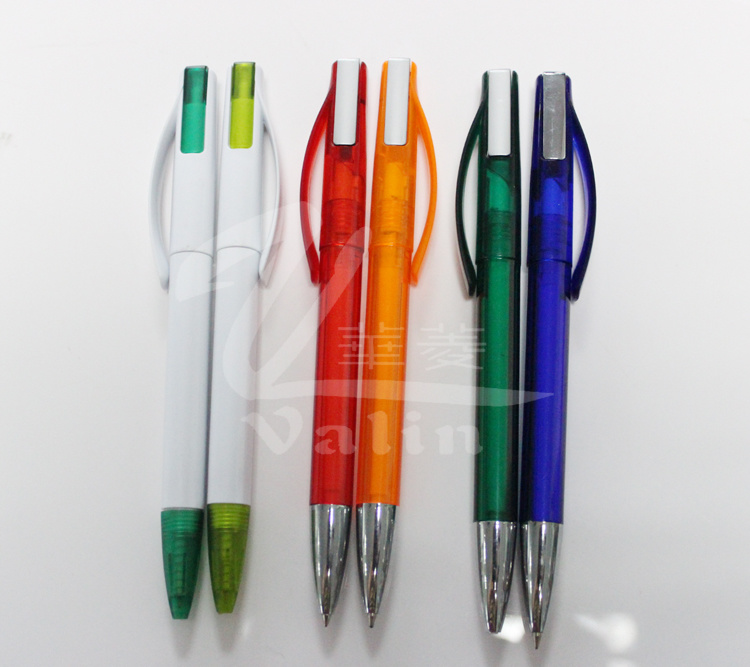 Mulit Color Plastic Ball Pen for Office &School Supplies