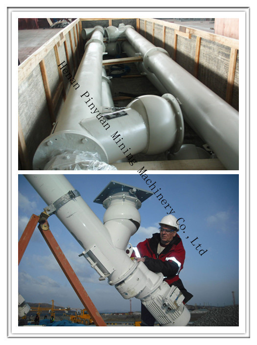 Pipe Auger Spiral Conveyor Exported to USA